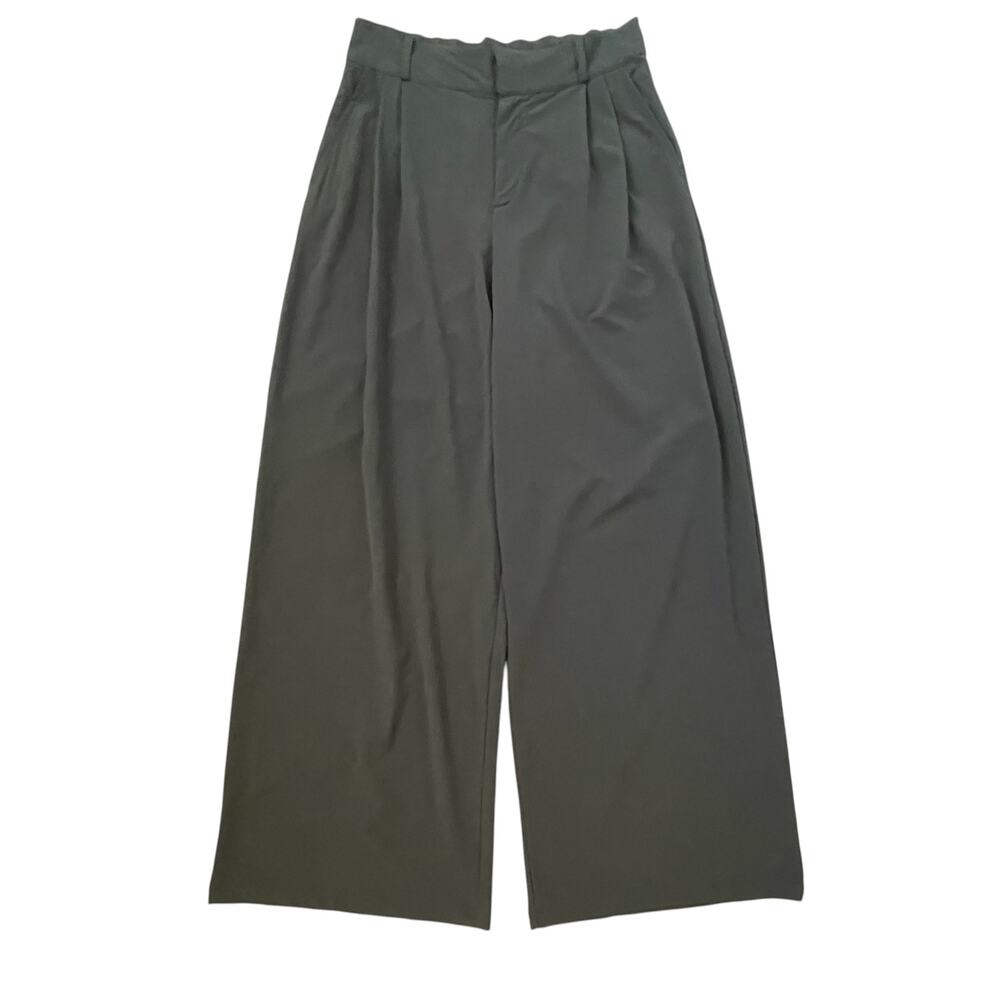 Alo Yoga High-Waist Dreamscape Trouser - Cactus Green - Size M